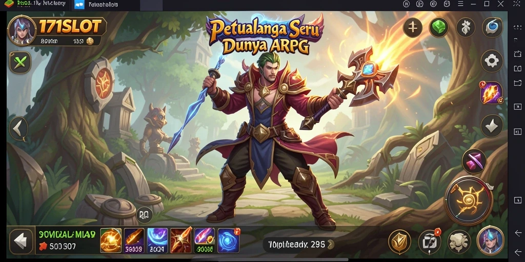 Gameplay <strong>171SLOT</strong> dengan aksi pertempuran yang menarik.
