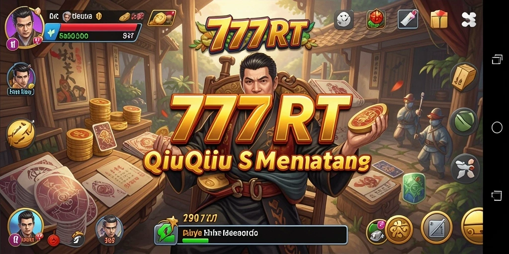 Screenshot gameplay QiuQiu yang seru dan penuh aksi.