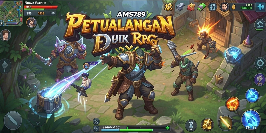 Tampilan gameplay AMS789 yang menegangkan dan penuh strategi dalam bertarung.