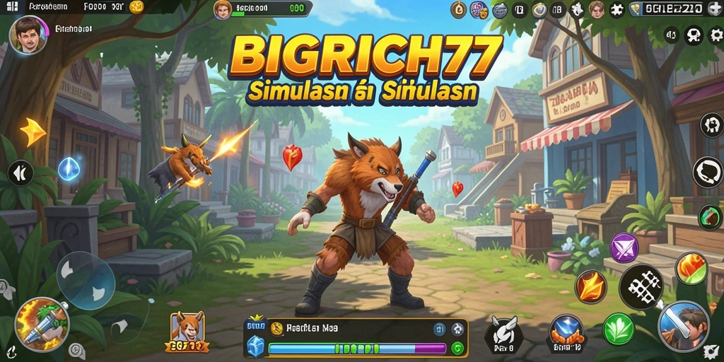 Gameplay seru dalam BIGRICH77 dengan grafis menakjubkan.