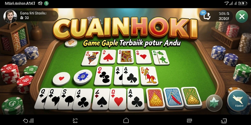 Tampilan gameplay menarik dari CUANHOKI yang seru.