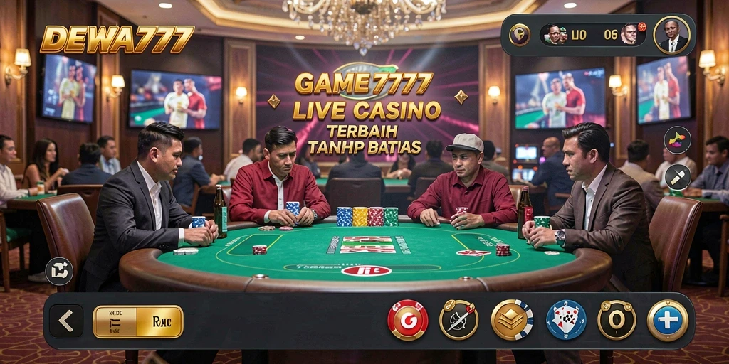 Tampilan gameplay DEWA777 yang menakjubkan dan interaktif.