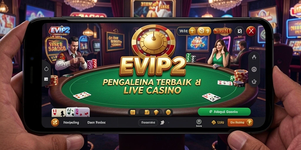 Tampilan gameplay Live Casino yang mendebarkan dan interaktif.