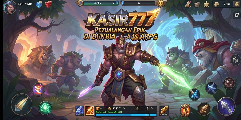 Tampilan gameplay KASIR777 yang seru dan menantang di dunia ARPG.