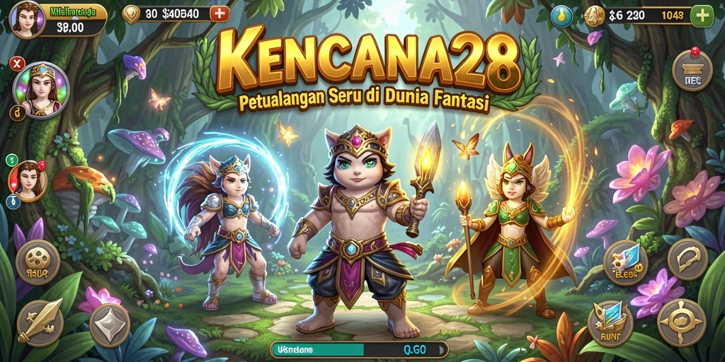 Gameplay seru dengan grafis menawan di KENCANA28.