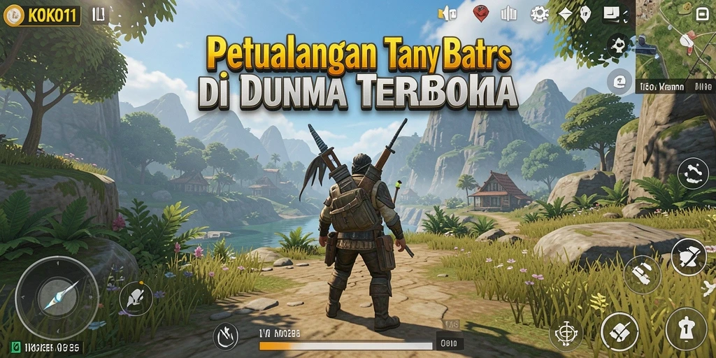 Tampilan menakjubkan dari gameplay KOKO11 di dunia Open World.