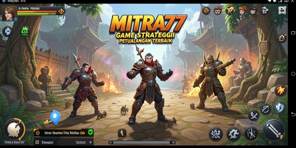 Tangkapan layar MITRA77 menampilkan pertempuran strategi yang mendebarkan.