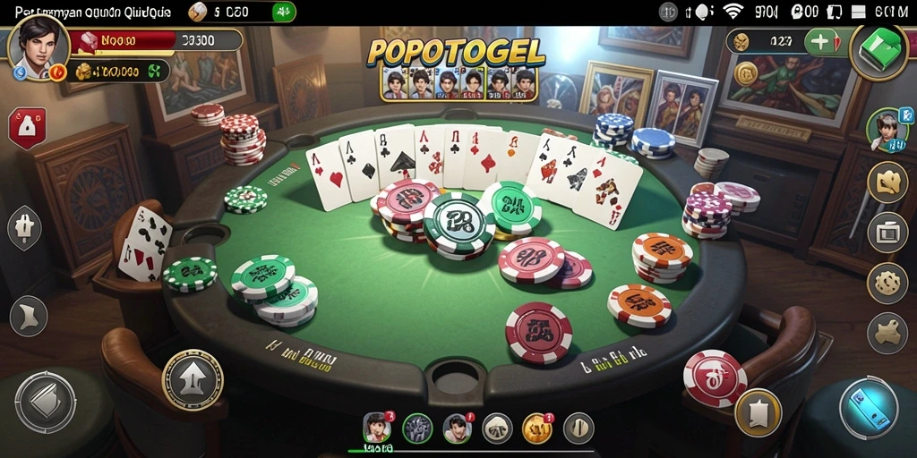 Tampilan gameplay QiuQiu yang seru dan mengasyikkan.