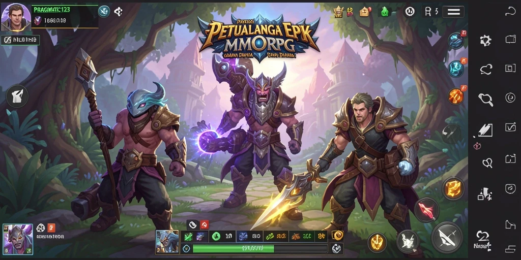 Tampilan aksi seru dalam PRAGMATIC123 yang menampilkan pertarungan epik.