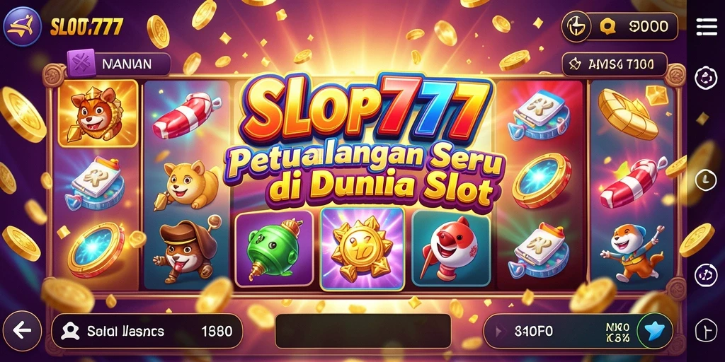 Gameplay SLOT777 yang seru dengan grafis yang menawan.