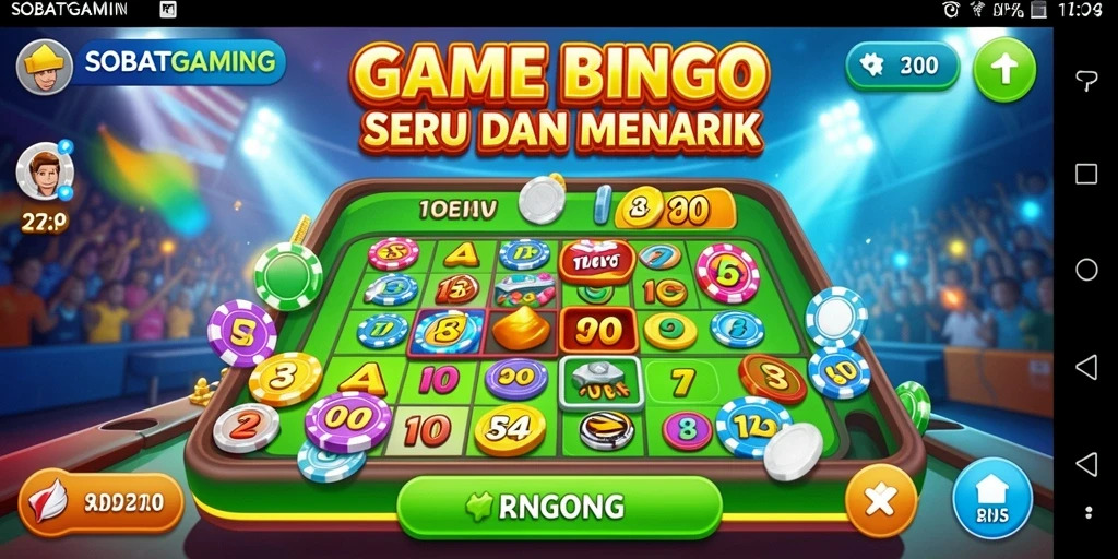 Screenshot permainan SOBATGAMING yang menampilkan keseruan Bingo.