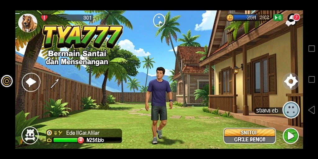 Tampilan gameplay TYA777 yang menarik dan berwarna.