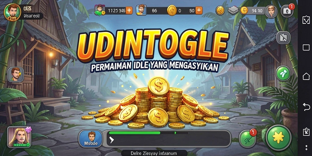 Tampilan gameplay <strong>UDINTOGEL</strong> yang menawan dan menarik perhatian.